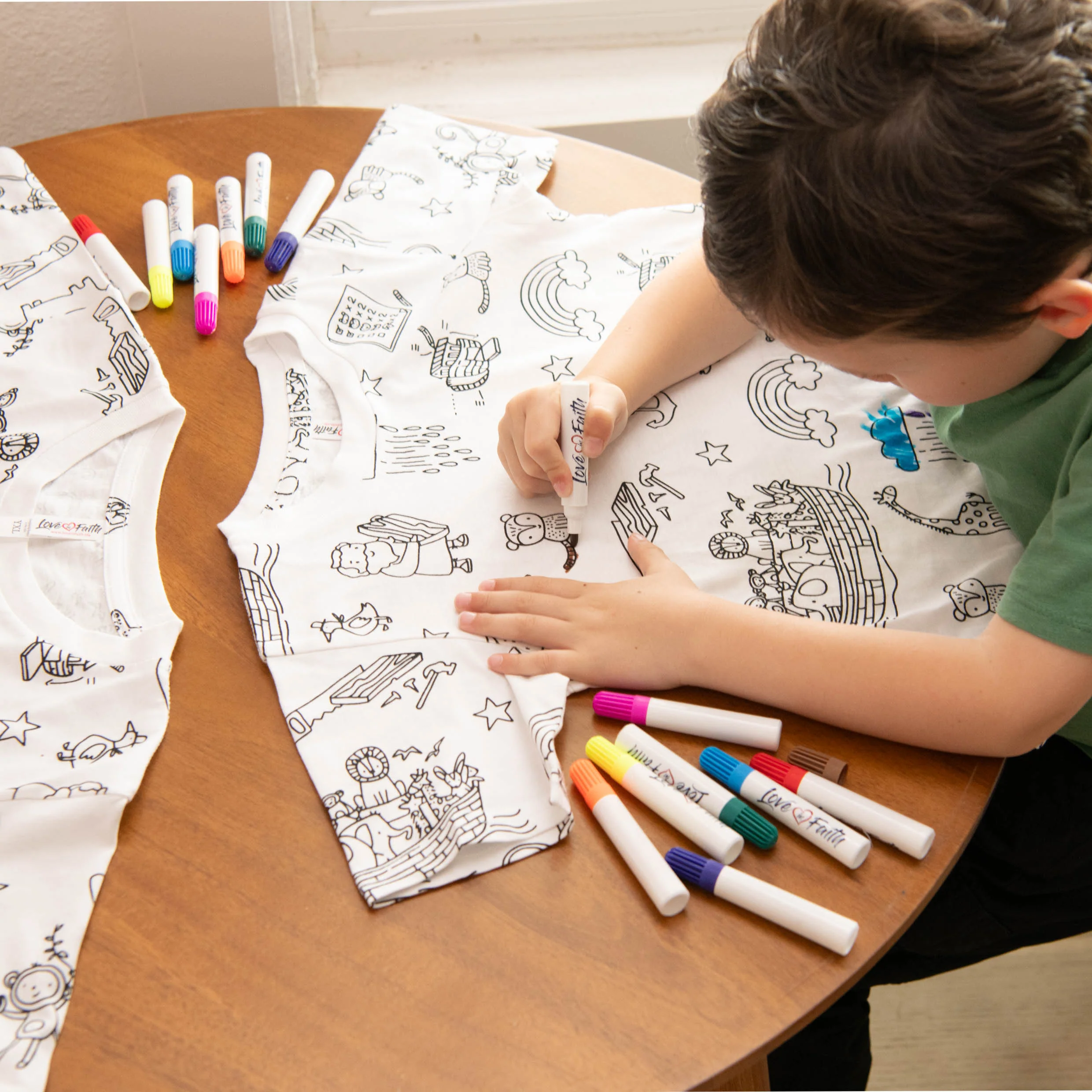 Jonah Color Me T-Shirt for Kids! - Image 7